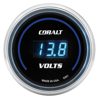 Auto Meter® - Cobalt Digital Series Voltmeter Gauges
