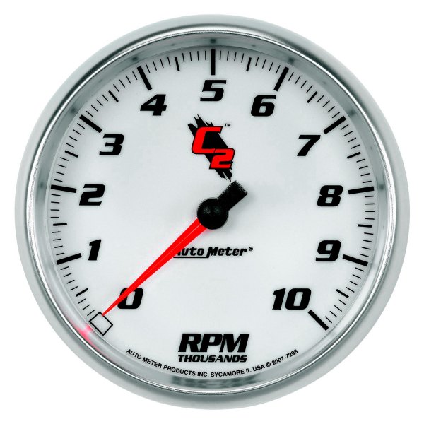 Auto Meter® - C2 Series 5" In-Dash Tachometer Gauge, 0-10,000 RPM