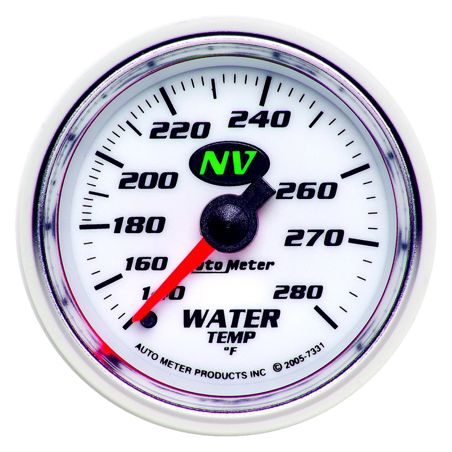 Auto Meter® NV Series Water Temperature Gauges