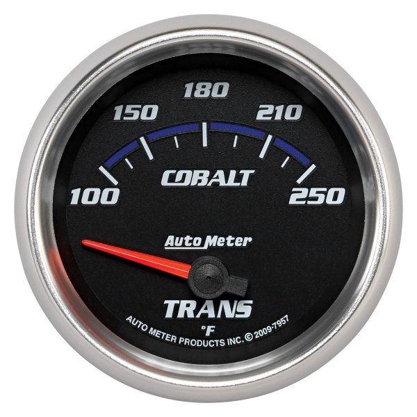 Auto Meter® - Cobalt Series 2-5/8" Transmission Temperature Gauge, 100-250 F