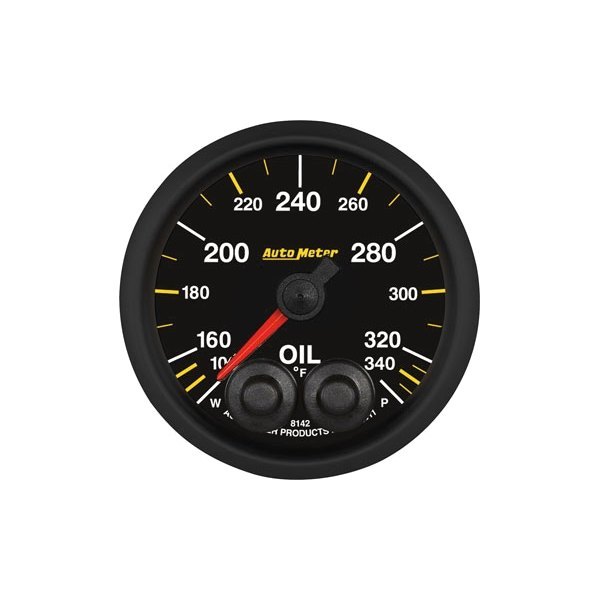 Auto Meter® - Elite Nascar Series 2-1/16" Oil Temperature Gauge, 100-340 F