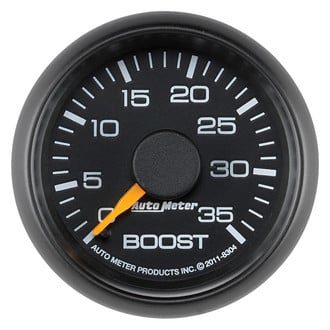 Auto Meter® 8304 - GM Factory Match Series 2-1/16" Mechanical Boost Gauge, 0-35 PSI