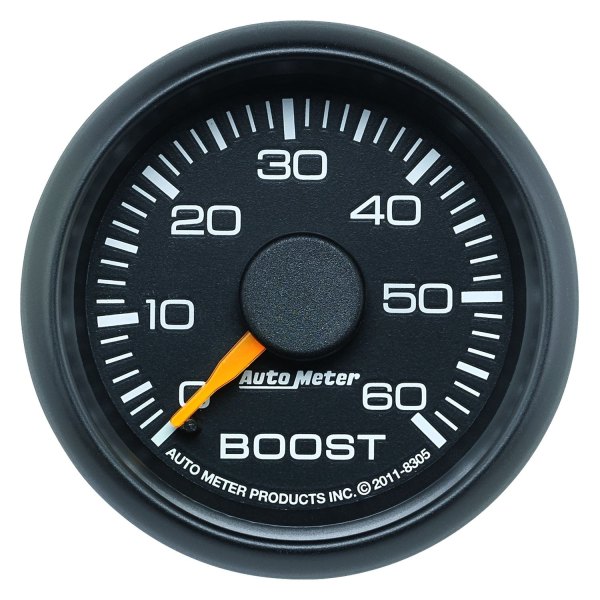 Auto Meter® - GM Factory Match Series 2-1/16" Mechanical Boost Gauge, 0-60 PSI