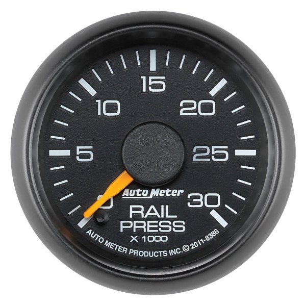 Auto Meter® - GM Factory Match Series 2-1/16" Fuel Rail Pressure Gauge, 0-30K PSI