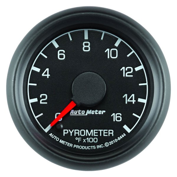 Auto Meter® - Ford Factory Match Series 2-1/16" EGT Pyrometer Gauge, 0-1600 F