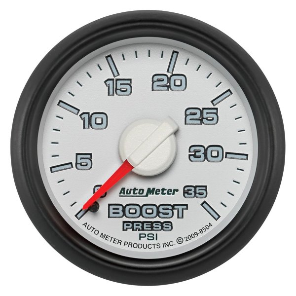 Auto Meter® - Dodge Factory Match 3rd Generation Series 2-1/16" Boost Gauge, 0-35 PSI