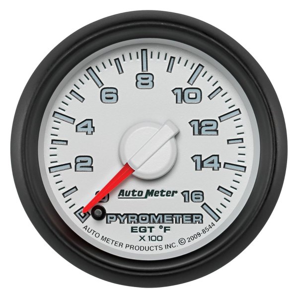 Auto Meter® - Dodge Factory Match 3rd Generation Series 2-1/16" EGT Pyrometer Gauge, 0-1600 F