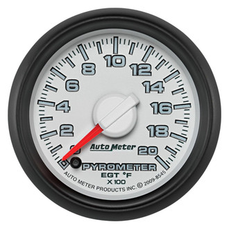 Auto Meter® - Dodge Factory Match 3rd Generation Series 2-1/16" EGT Pyrometer Gauge, 0-2000 F