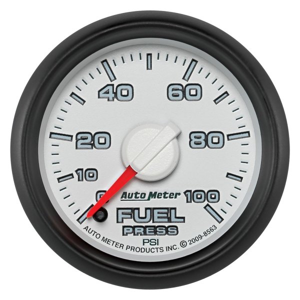 Auto Meter® - Dodge Factory Match 3rd Generation Series 2-1/16" Fuel Pressure Gauge, 0-100 PSI