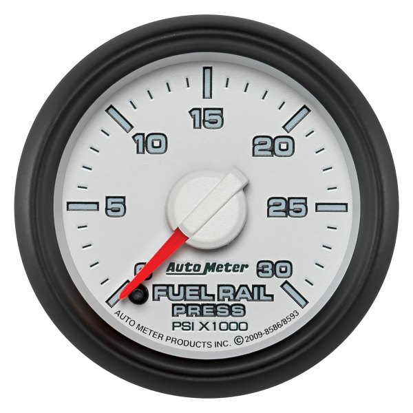 Auto Meter® - Dodge Factory Match 3rd Generation Series 2-1/16" Fuel Rail Pressure Gauge, 0-30K PSI