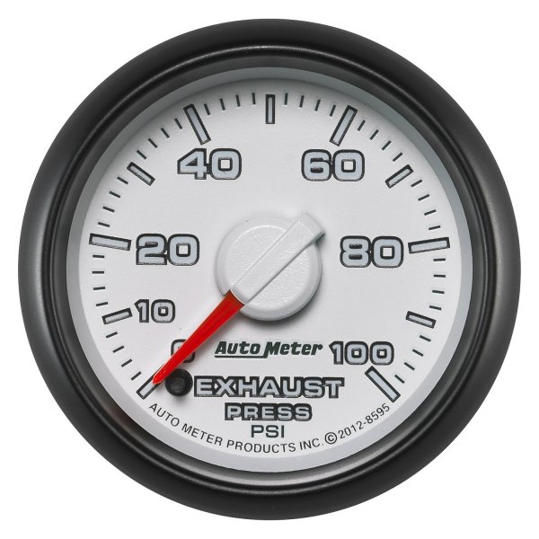 Auto Meter® - Dodge Factory Match 3rd Generation Series 2-1/16" Exhaust Pressure Gauge, 0-100 PSI