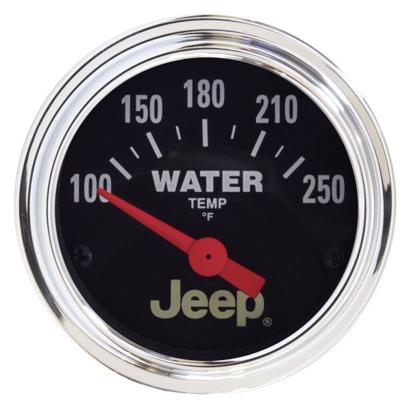Auto Meter® - Jeep Series 2-1/16" Water Temperature Gauge, 100-250 F