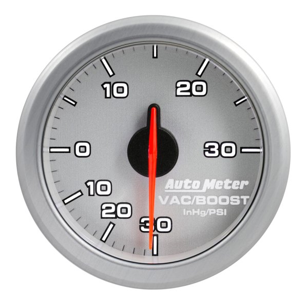 Auto Meter® - Air Drive Series 2-1/16" Boost/Vacuum Gauge, 30 In Hg/30 PSI