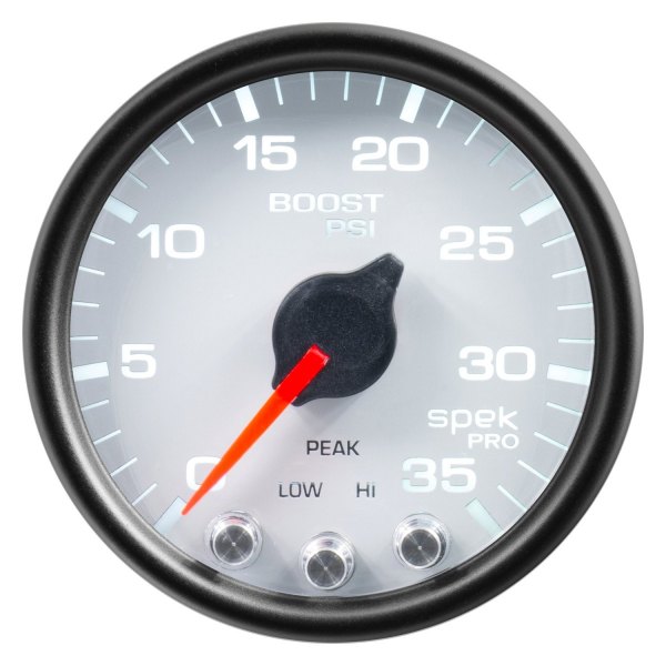 Auto Meter® - Spek-Pro Series 2-1/16" Boost Gauge, 0-35 PSI