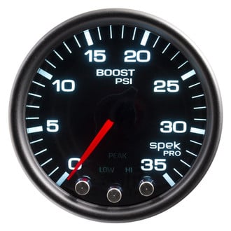 Auto Meter® - Spek-Pro Series 2-1/16" Boost Gauge, 0-35 PSI