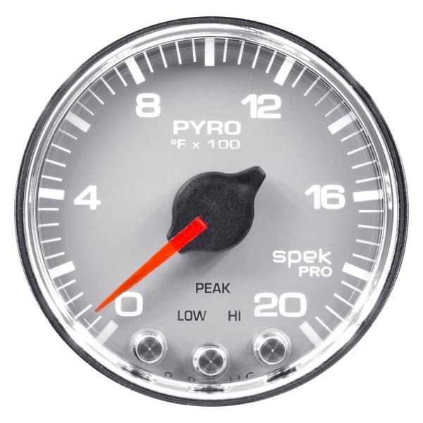 Auto Meter® - Spek-Pro Series 2-1/16" EGT Pyrometer Gauge, 0-2000 F