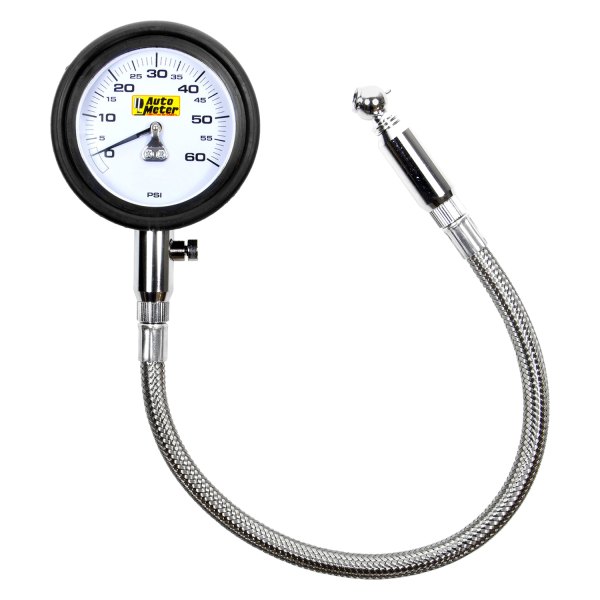 Auto Meter® - 0 to 60 psi Dial Tire Pressure Gauge