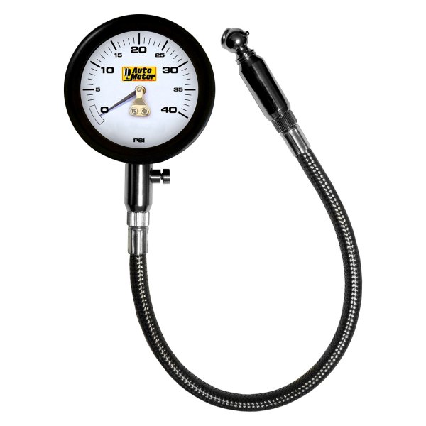 Auto Meter® - 0 to 40 psi Dial Tire Pressure Gauge