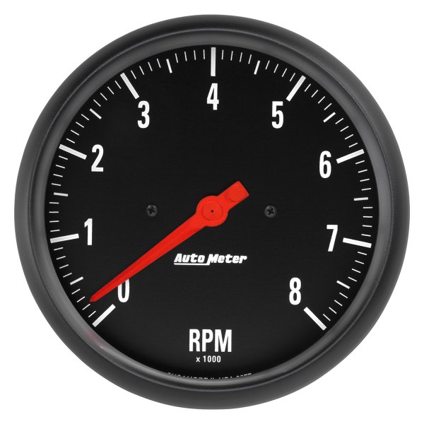 Auto Meter® - Z-Series 5" In-Dash Tachometer Gauge, 0-8,000 RPM