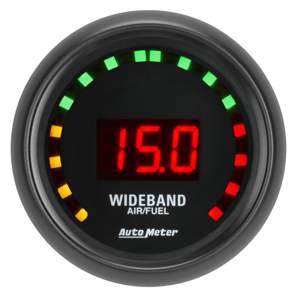 Auto Meter® - Z-Series 2-1/16" Wideband Air/Fuel Ratio Gauge, 10:1-17:1 AFR