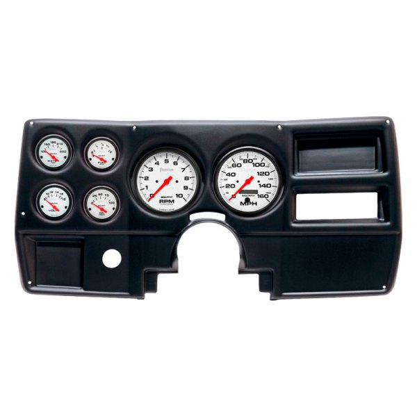Auto Meter® - Phantom Series Direct Fit 6-Piece Gauge Panel Kit