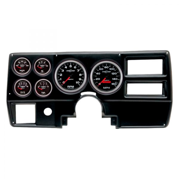 Auto Meter® - Sport-Comp II Series Direct Fit 6-Piece Gauge Panel Kit