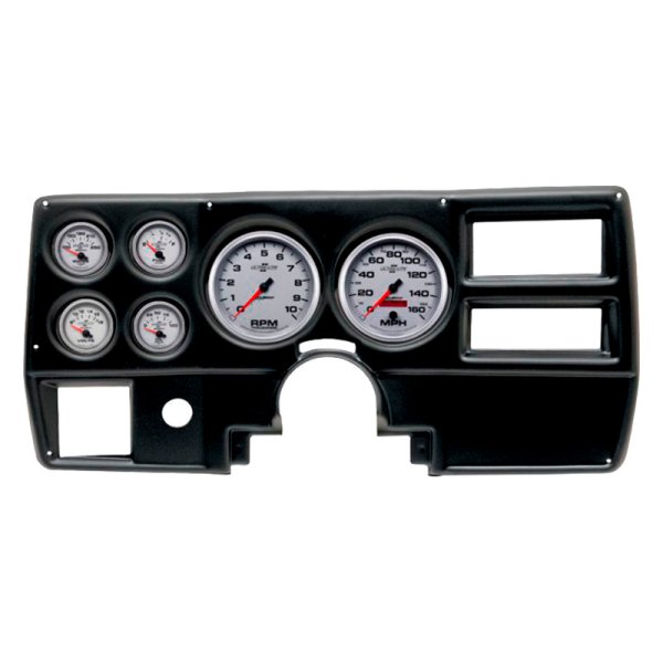 Auto Meter® - Ultra-Lite II Series Direct Fit 6-Piece Gauge Panel Kit