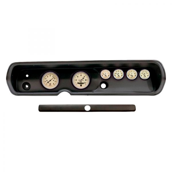 Auto Meter® - Antique Beige Series Direct Fit 6-Piece Gauge Panel Kit