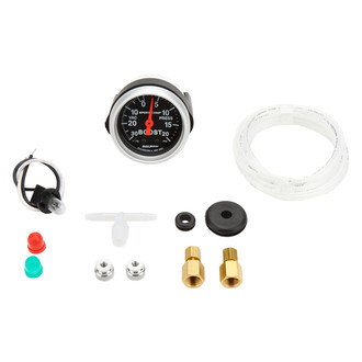 Auto Meter® - Sport-Comp Series 2-1/16" Boost/Vacuum Gauge, 30 In Hg/20 PSI