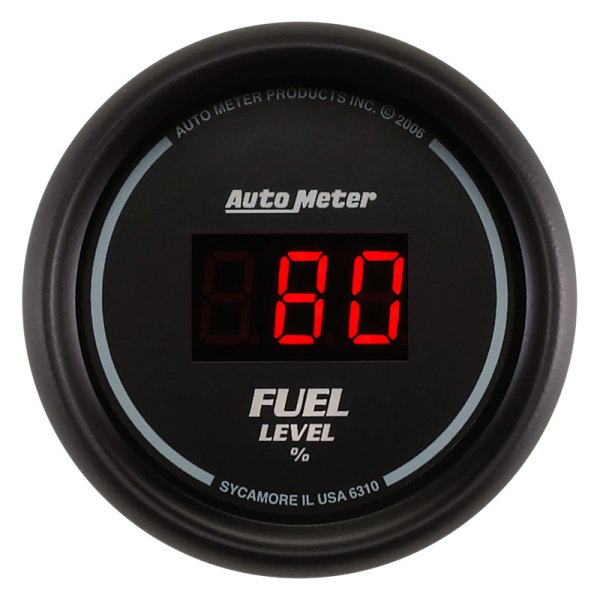Auto Meter® - Sport-Comp Digital Series 2-1/16" Fuel Level Gauge