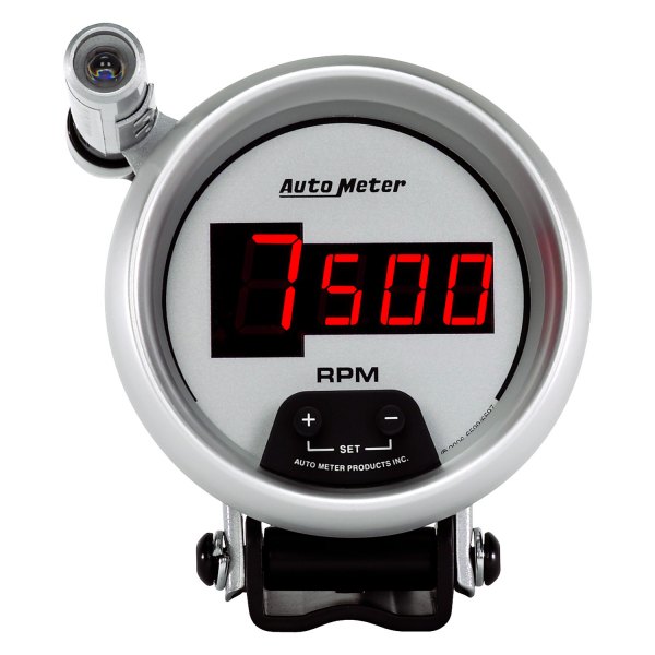 Auto Meter® - Ultra-Lite Digital Series 3-3/4" Pedestal Tachometer Gauge with External Quick-Lite, 0-10,000 RPM