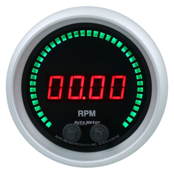 Auto Meter® - Sport-Comp Elite Digital Series 3-3/8" In-Dash Tachometer Gauge, 0-16,000 RPM