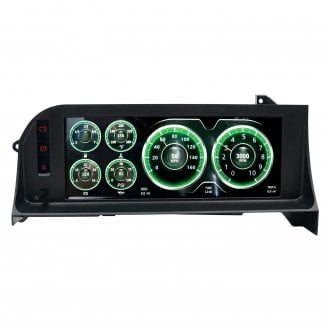 Auto Meter® - InVision Direct-fit Digital Series Dash System (Speedometer/Tachometer/Fuel Level/Oil Pressure/Water Temperature/Volts)