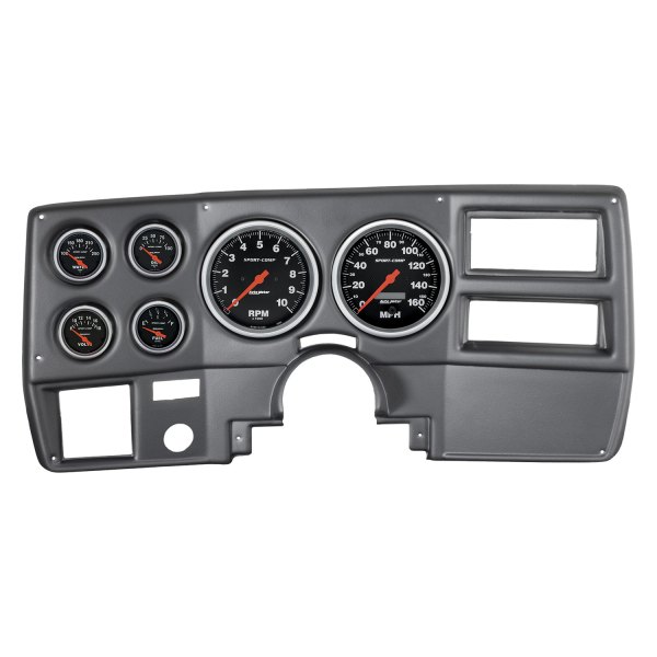 Auto Meter® - Sport-Comp Series Direct Fit 6-Piece Gauge Panel Kit