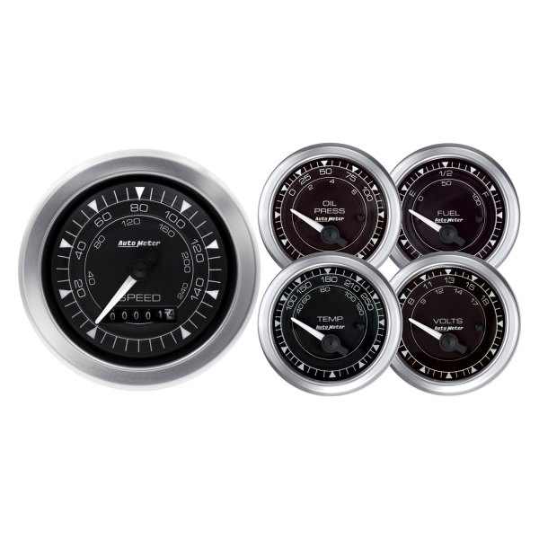 Auto Meter® - Chrono Series 5-Piece Kit