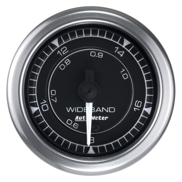Auto Meter® - Chrono Series 2-1/16" Wideband Air/Fuel Ratio Gauge, 8:1-18:1 AFR
