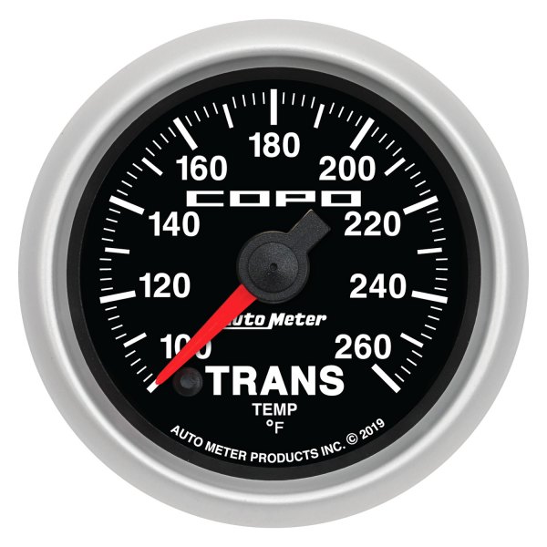 Auto Meter® - Copo Series 2-1/16" Transmission Temperature Gauge, 100-260 F