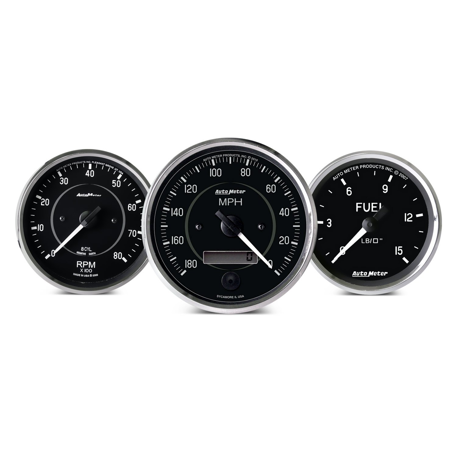 Auto Meter 201004 4" In-Dash Tachometer 0-8,000 Rpm Cobra