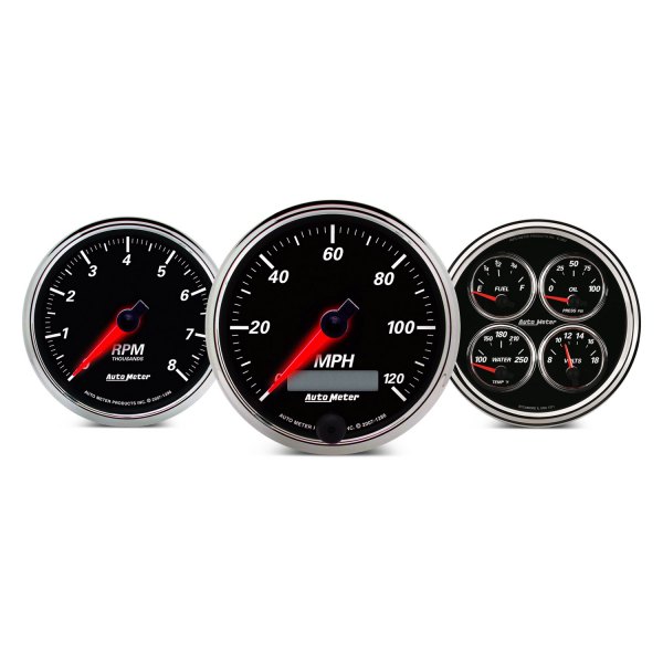 Auto Meter® - Designer Black II Series Gauges