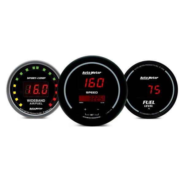 Auto Meter® - Sport-Comp Digital Series Gauges