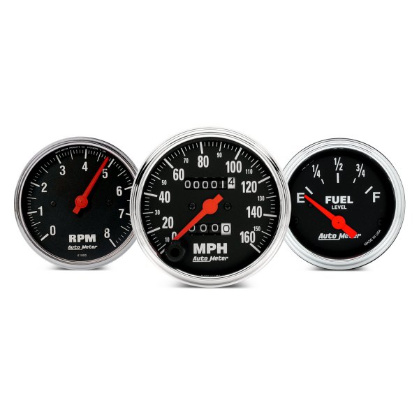 Auto Meter® - Traditional Chrome Series Gauges