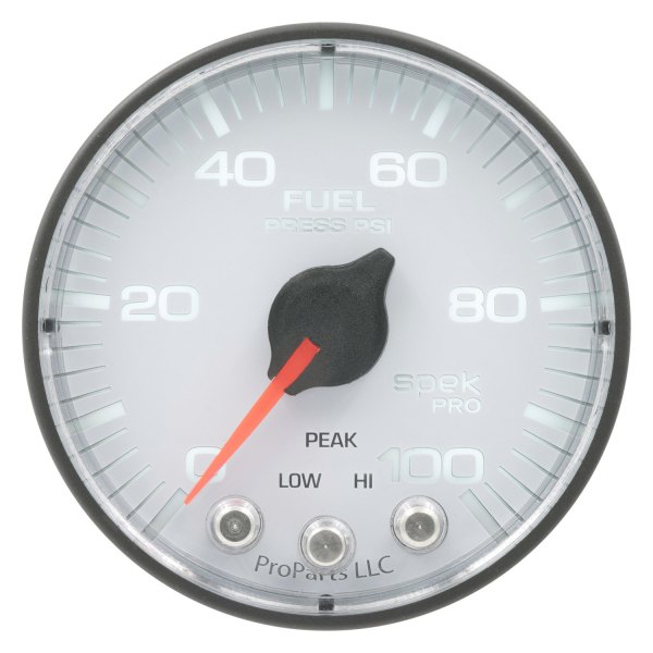 Auto Meter® - Spek-Pro Series 2-1/16" Fuel Pressure Gauge, 0-100 PSI