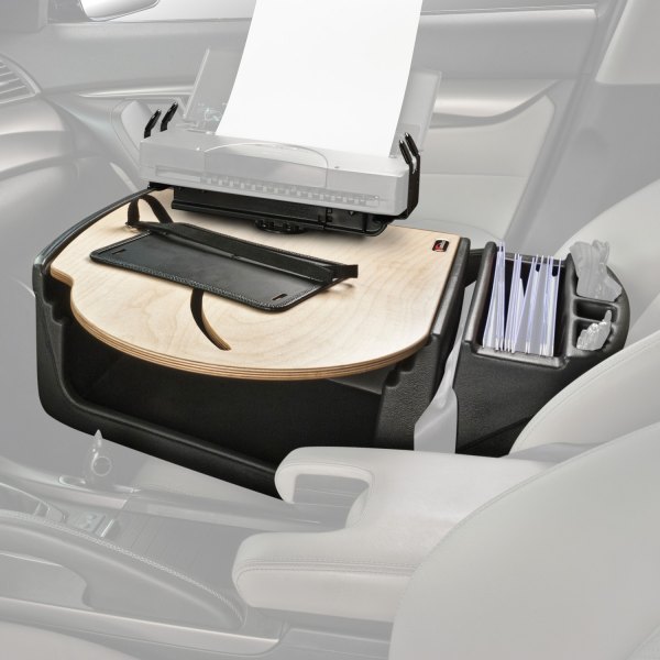 AutoExec® - RoadMaster Birch Car Desk with Printer Stand