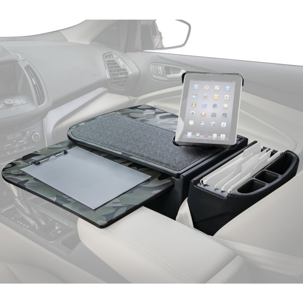 AutoExec® - GripMaster Green Camouflage Desk with iPad/Tablet Mount