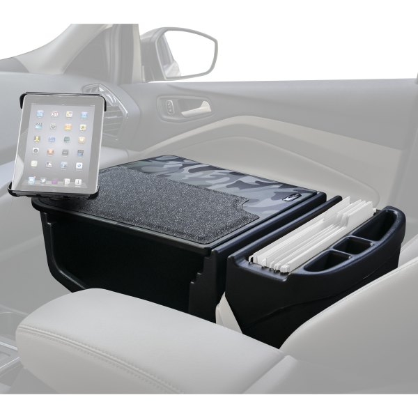 AutoExec® - GripMaster Efficiency Green Camouflage Desk with iPad/Tablet Mount