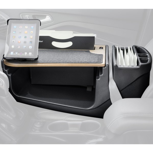 AutoExec® - Filemaster Efficiency Birch Desk with iPad/Tablet Mount
