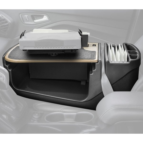AutoExec® - Filemaster Efficiency Birch Desk with Printer Stand