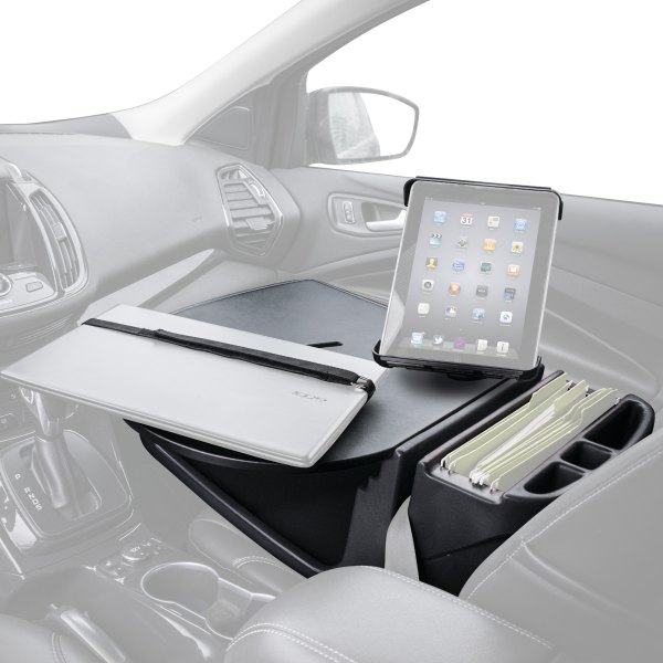 AutoExec® - RoadMaster Black Car Desk with iPad/Tablet Mount