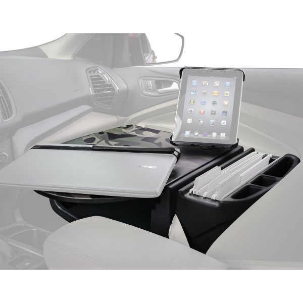 AutoExec® - RoadMaster Green Camouflage Car Desk with iPad/Tablet Mount