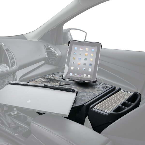 AutoExec® - RoadMaster Realtree EDGE™ Camouflage Car Desk with iPad/Tablet Mount